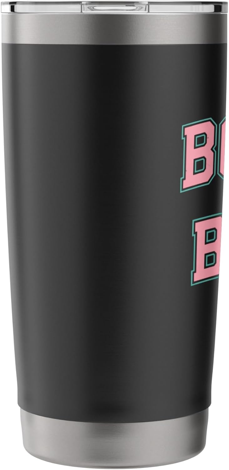 Books And Boba Design Cozy Reading Aesthetic Book Lover Boba Stainless Steel Insulated Tumbler