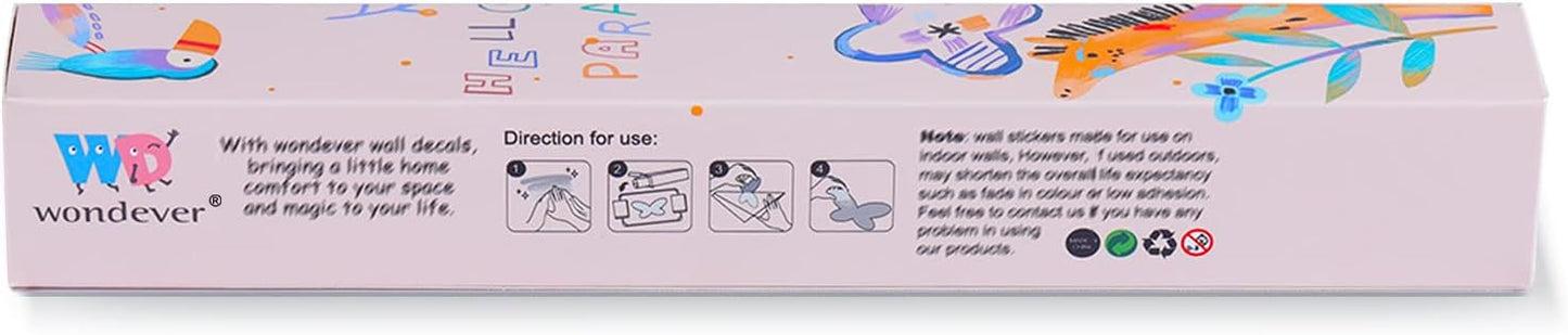 wondever Reading Corner Wall Stickers Owl Books Inspirational Educational Quote Peel and Stick Wall Art Decals for Kids Bedroom Classroom