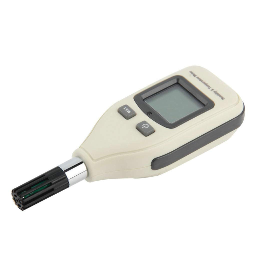 Portable High Precision Digital Hygrometer Thermometer， High-Precision Indoor Temperature with Backlight