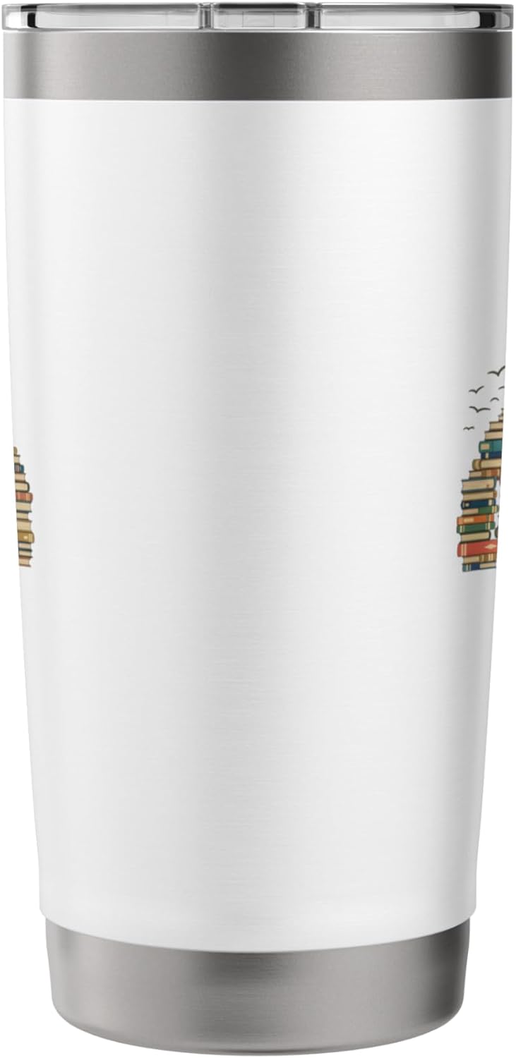 I Read Banned Books Literary Reader Protest Book Lover Stainless Steel Insulated Tumbler
