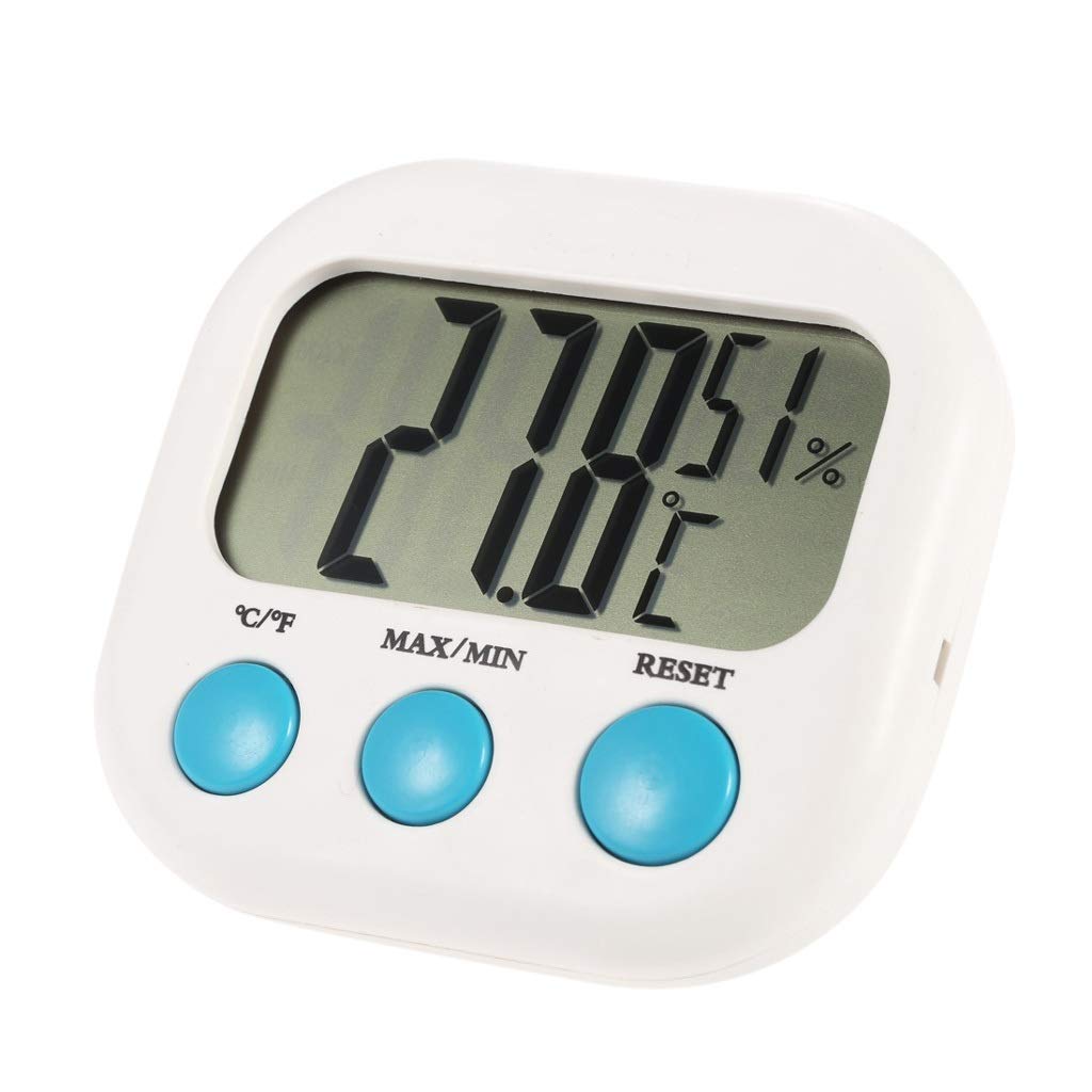 Weather Station LCD Digital Thermometer Hygrometer Temperature Humidity Meter Gauge