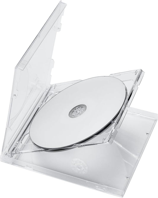 10 STANDARD Clear Double CD Jewel Case