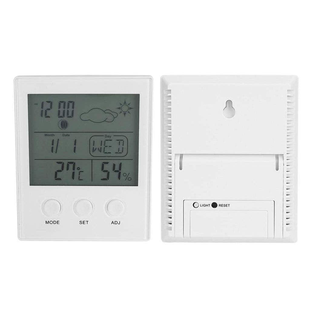 Digital Hygrometer Thermometer, Large Screen with Temperature and Humidity Meter, High Accuracy Gauge for Home Office Greenhouse