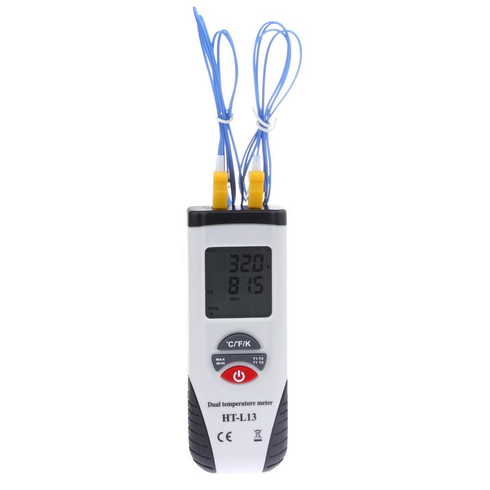 Industrial Digital Thermometer，Digital Thermocouple Type K Input Thermometer