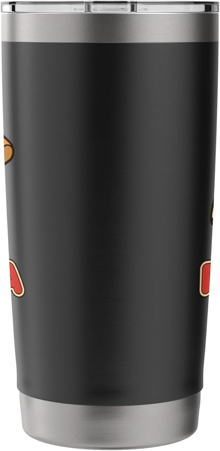 It's Pizza Day Cute Slice Funny Food Lover Pizza Day Stainless Steel Insulated Tumbler