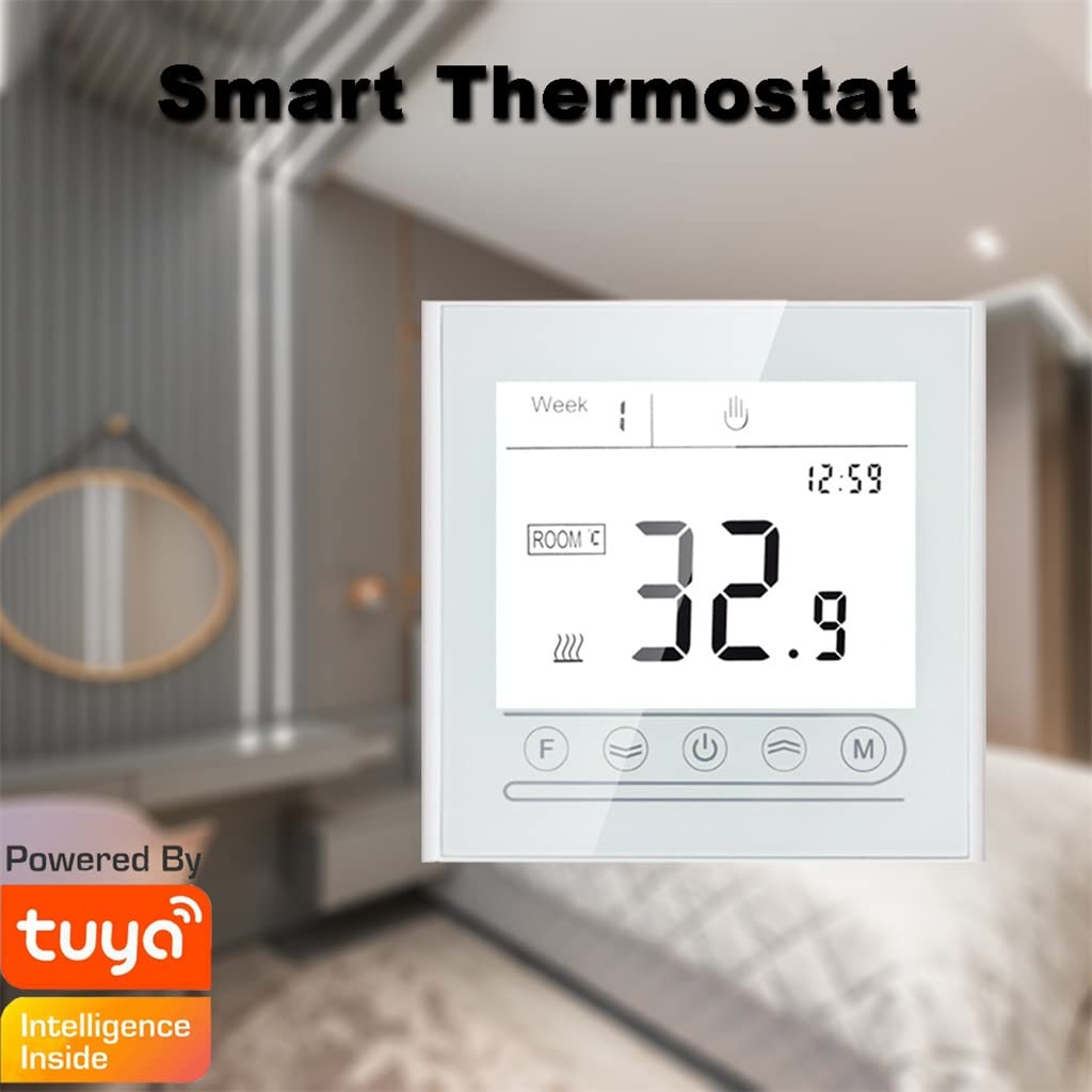 Tuya Smart Thermostat Electric Floor Heating Water/Gas Boiler Temperature Remote Controller(GA)