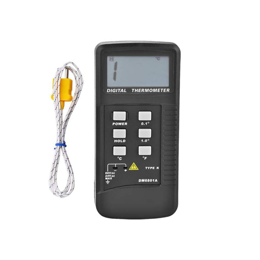 Portable DM6801A Thermometer LCD Digital Display K-Type Thermocouple Temperature Meter Sensor