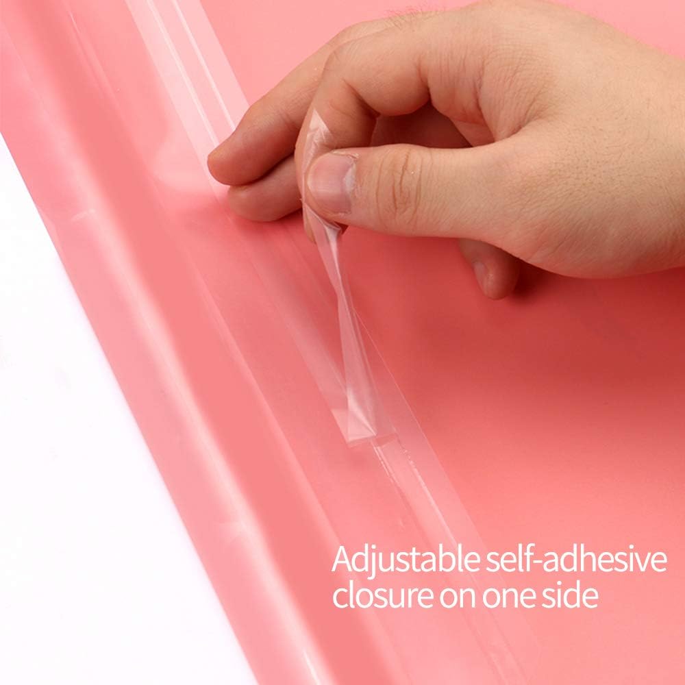 Book Covers, 10 Pieces Transparent Waterproof Plastic Book Sleeve Notebook Protector Book Cover for Books 21x30cm