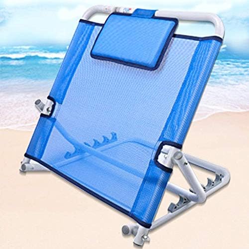 Bed Back Wedge Support,Back Rest Lumbar Support Bed Backrest,Bed Back Rest Bed Support Adjustable Sit-up Back Backrest Cushion Folding Breathable Backrest Bracket Recliner Chair for Bed Port