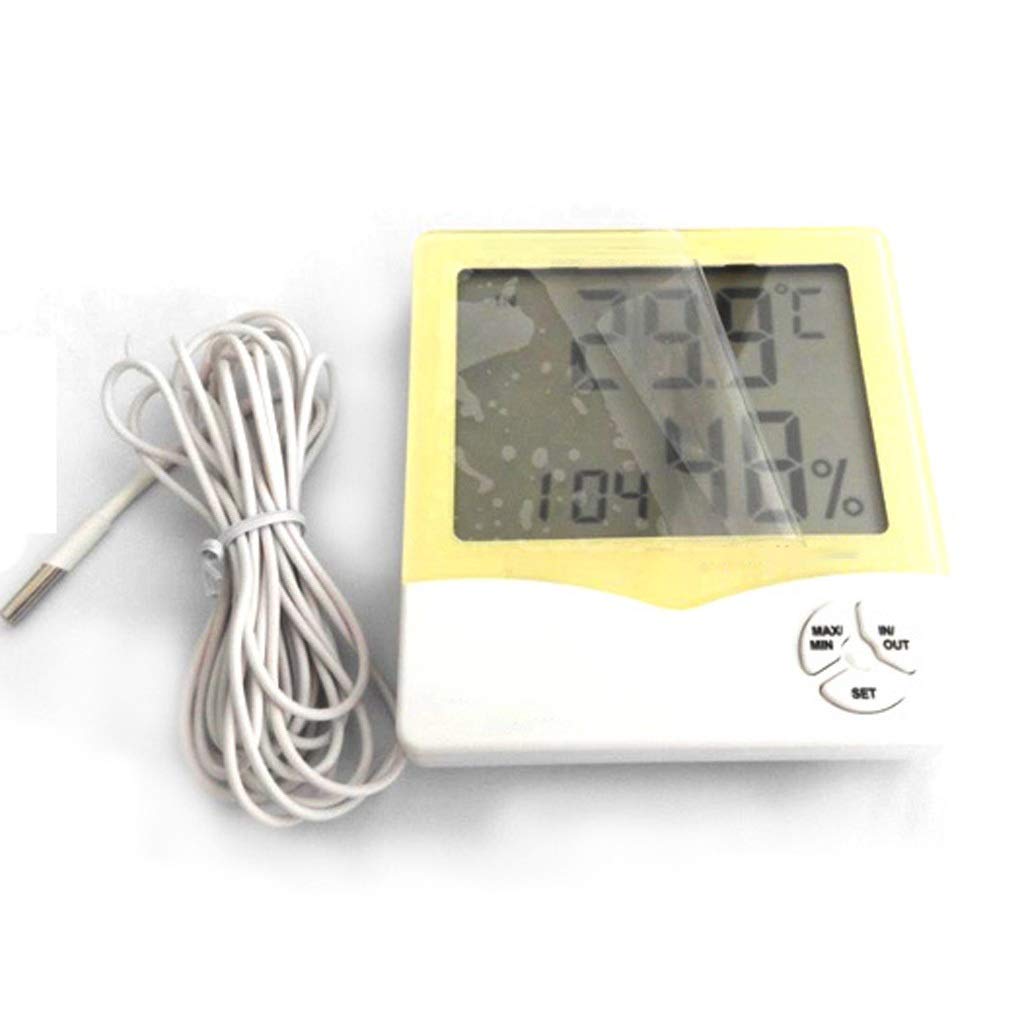 Home Temperature Hygrometer External Probe and Humidity Measuring Instrument Indoor High Precision Electronic Thermometer