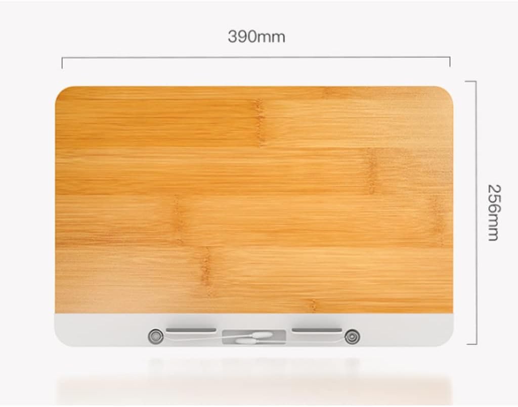 Wooden Reading Rack Adjustable Desktop Book Clip Holder Computer Tablet Bracket to Put Picture Books