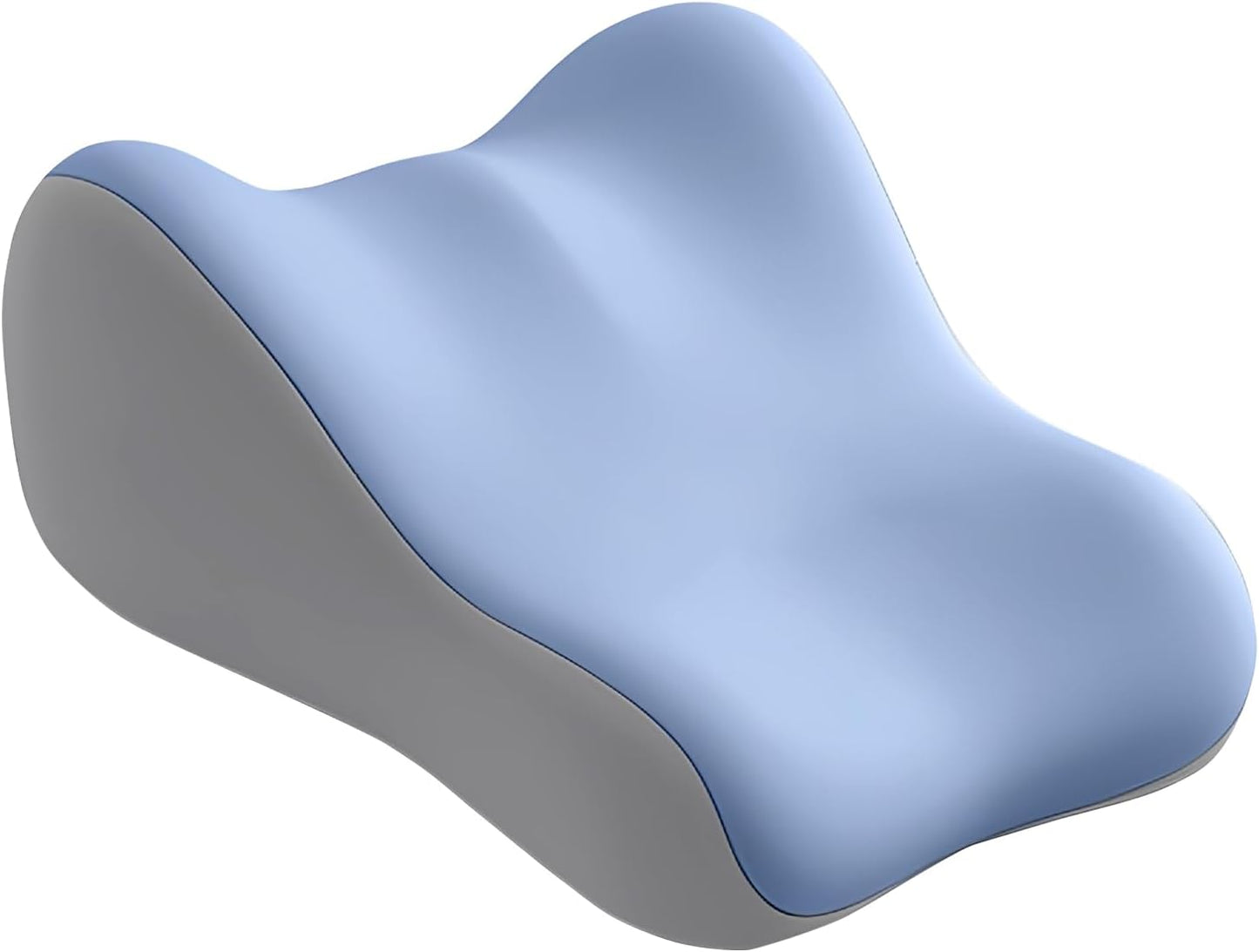 Couples Pillow, Ergonomic Memory Foam Wedge—Leg Raising Cushion for Reading, Sleeping, Yoga, Meditation, and Sofa Lounge Comfort