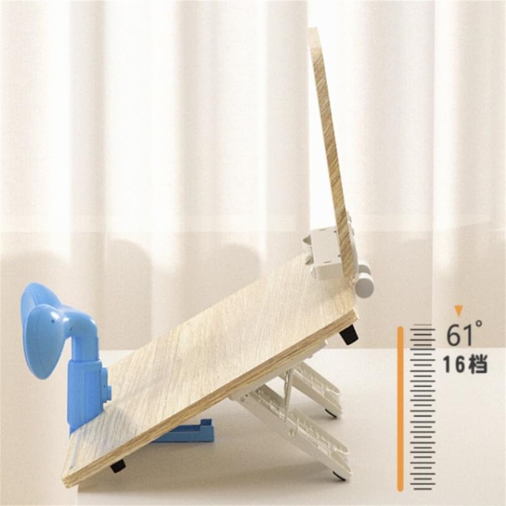 Wooden Double-Layer Reading Stand, Writing Pad, Multifunctional Desk