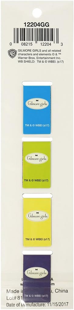 Ata-Boy Gilmore Girls Bookmark, Gilmore Girls TV Show Magnetic Bookmarks (4 Set) Gilmore Girls Gifts & Merchandise