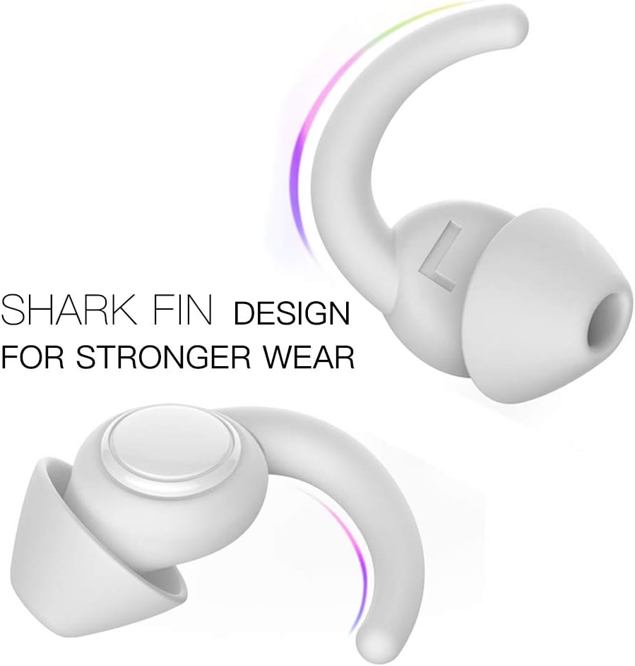 WUTAN Ear Plugs for Sleeping Noise Cancelling 14-38dB, Comfortable Soft Reusable Silicone Ear Plugs Noise Reduction Earplugs for Sleep Concert Work Airplane Travel (earplugsPINK3, S/L)