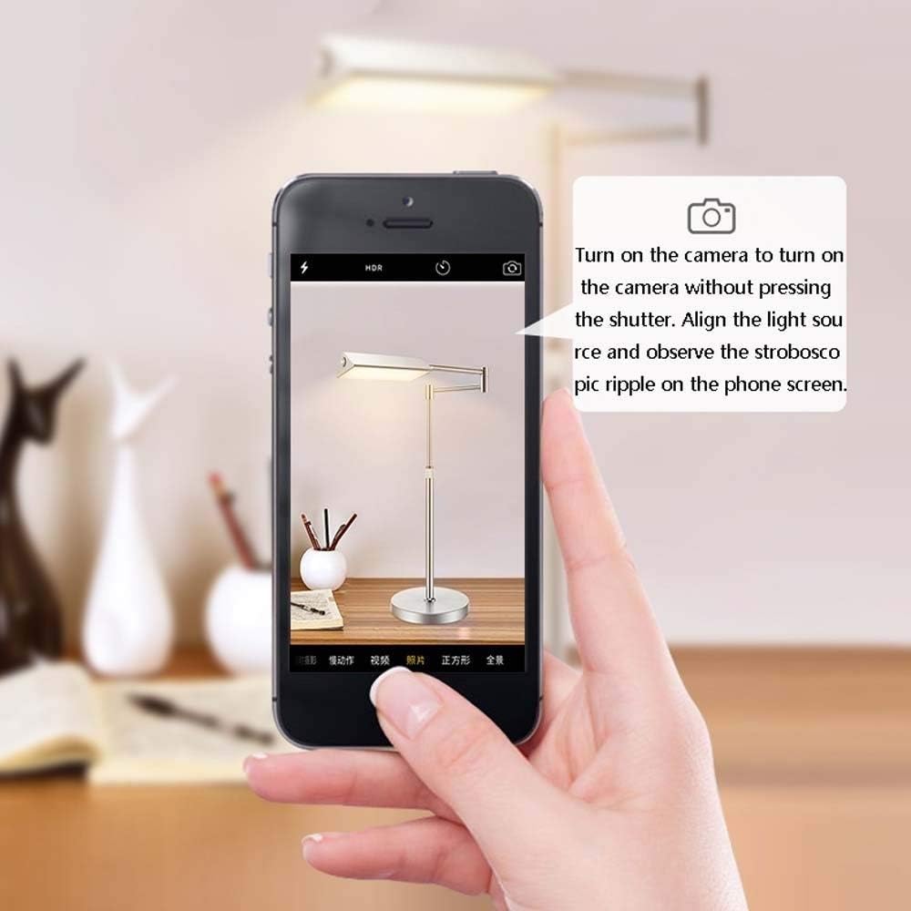 Table Lamp Led Desk Lamp, Eye-Caring Table Lamps, Dimmable Clip Office Lamp with Touch Control, 12W，700Lm, 2700K Reading Desk Lamp for Living Room/Bedrooms/Kids/Nightstand 2,Gold