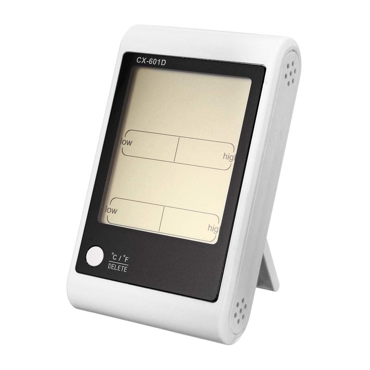 Digital LCD Indoor Thermometer Hygrometer ，High-Precision Electronic and, Memory Function