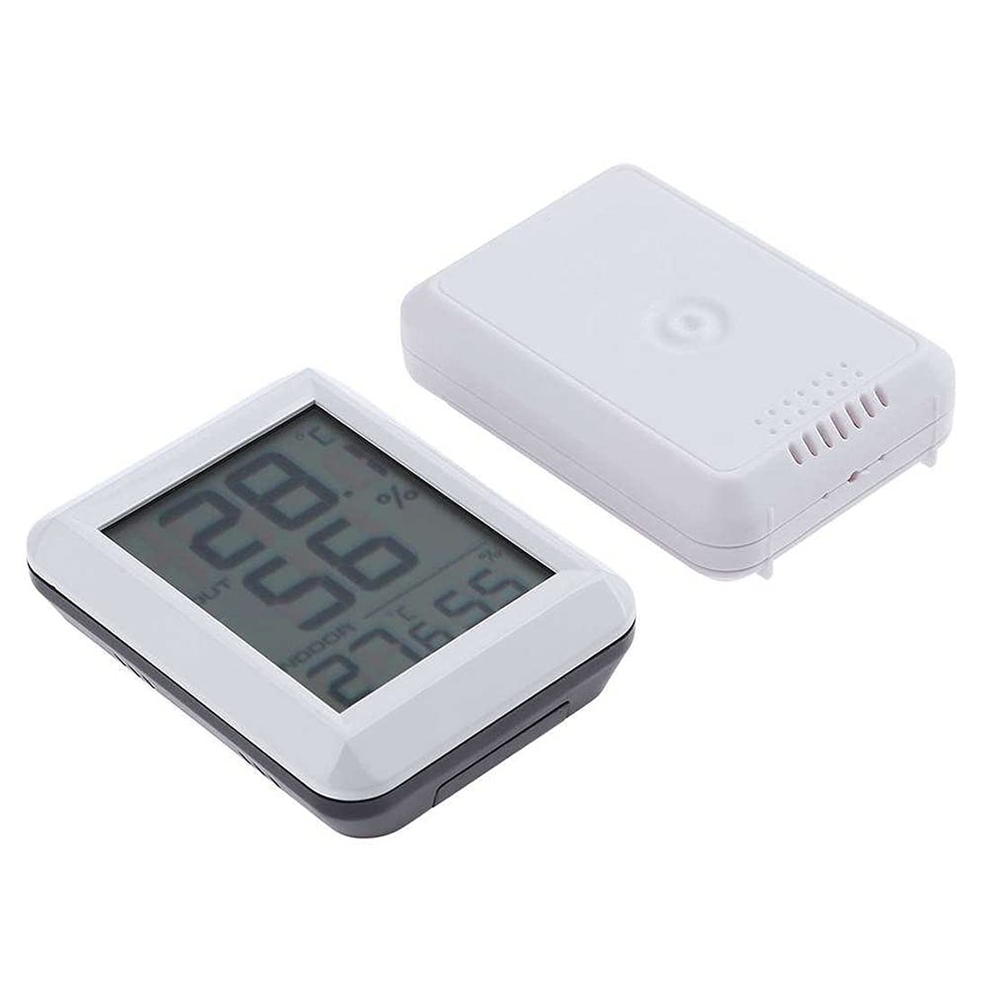 Home Station Indoor/Outdoor Hygrometer Electronic Temperature Humidity Meter Digital Thermometer Weather Testing Tools
