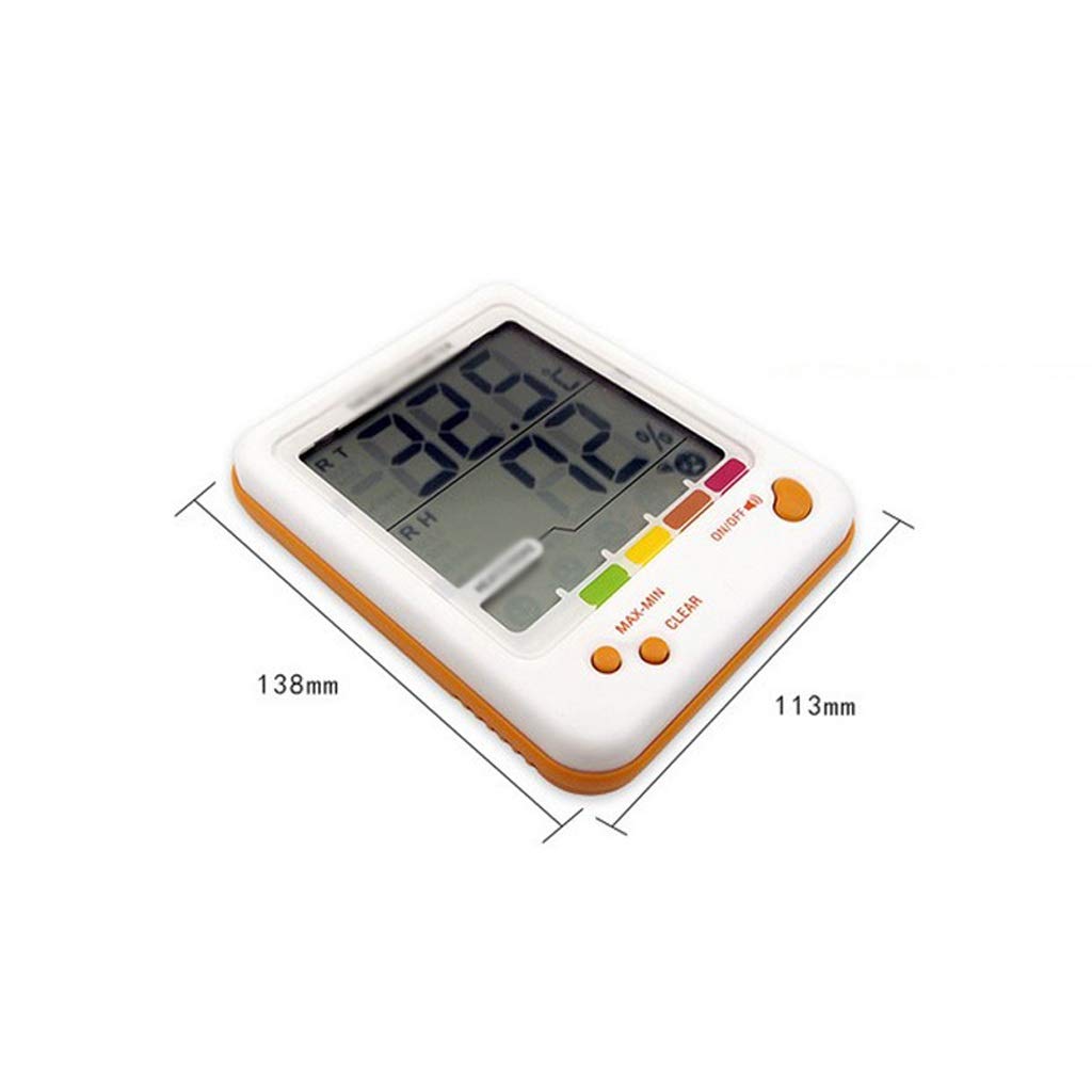 Room Thermometer Temperature Humidity Gauge,Large Screen Indoor Digital Hygrometer