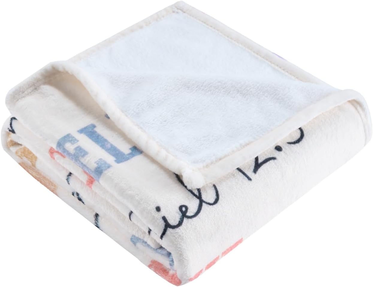Christian Gifts for Women – “God Says You are” Scripture Throw Blanket with Bible Verses, Inspirational Religious Fleece Blanket for Mom Wife Sister Friends, Soft & Cozy, 50x60