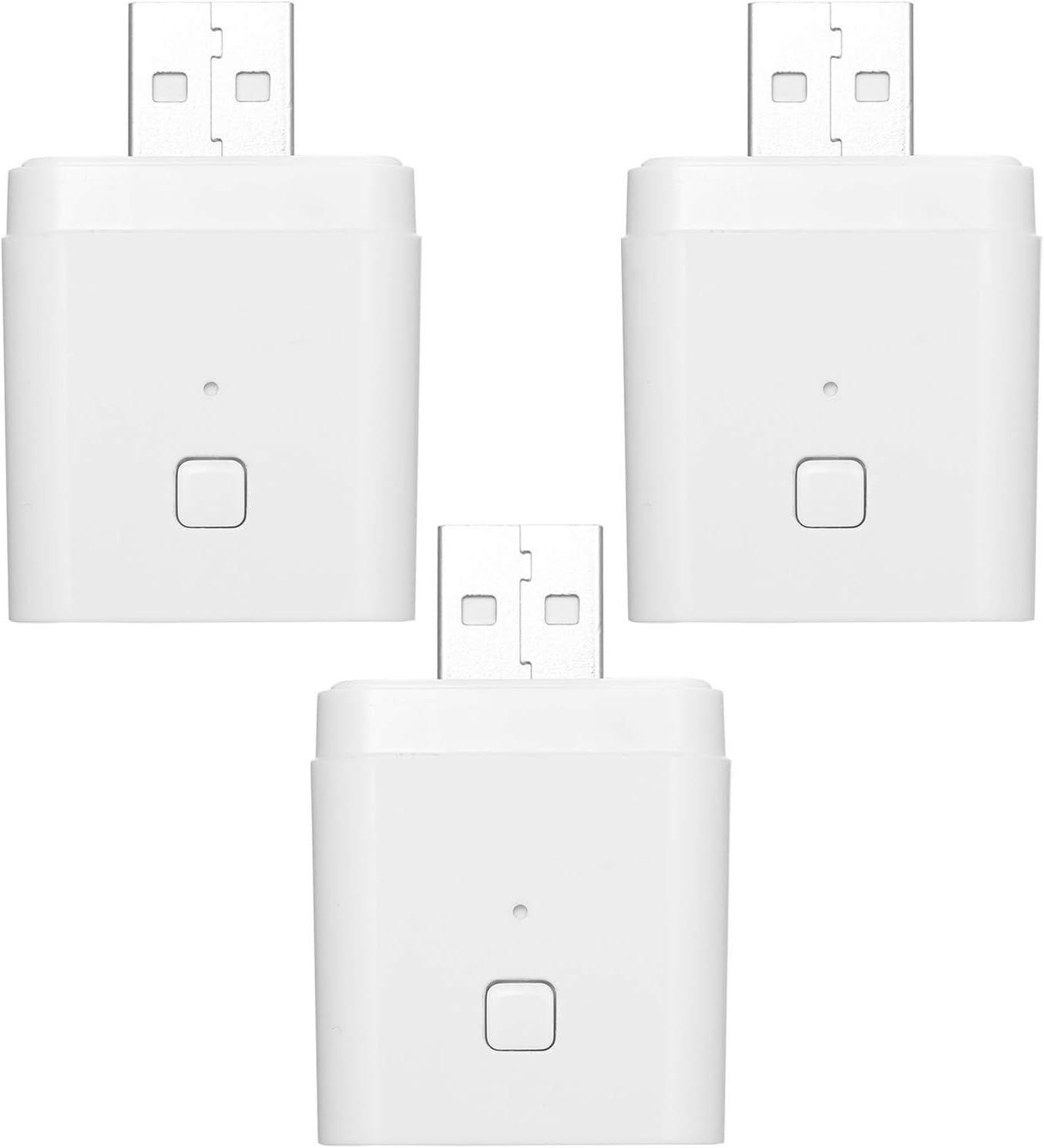 Tuya Micro DC 5V Smart WiFi Adaptor for USB Devices, DIY Smart Home Wireless Adaptor, APP Remote Control, Compatible with Alexa and Google Home for Voice Control