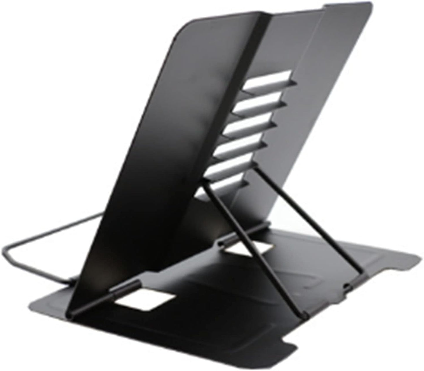 Sturdy Metal Reading Stand Adjustable Foldable Book Holder Multifunctional Metal Reading Rest for Home School Office
