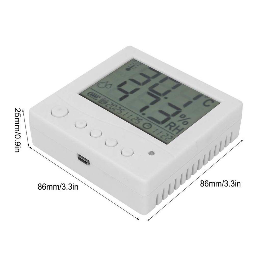 High Precision Temperature and Humidity Meter Indoor Household Wall-Mounted Electronic Thermometer Dry and Wet Baby Room Digital