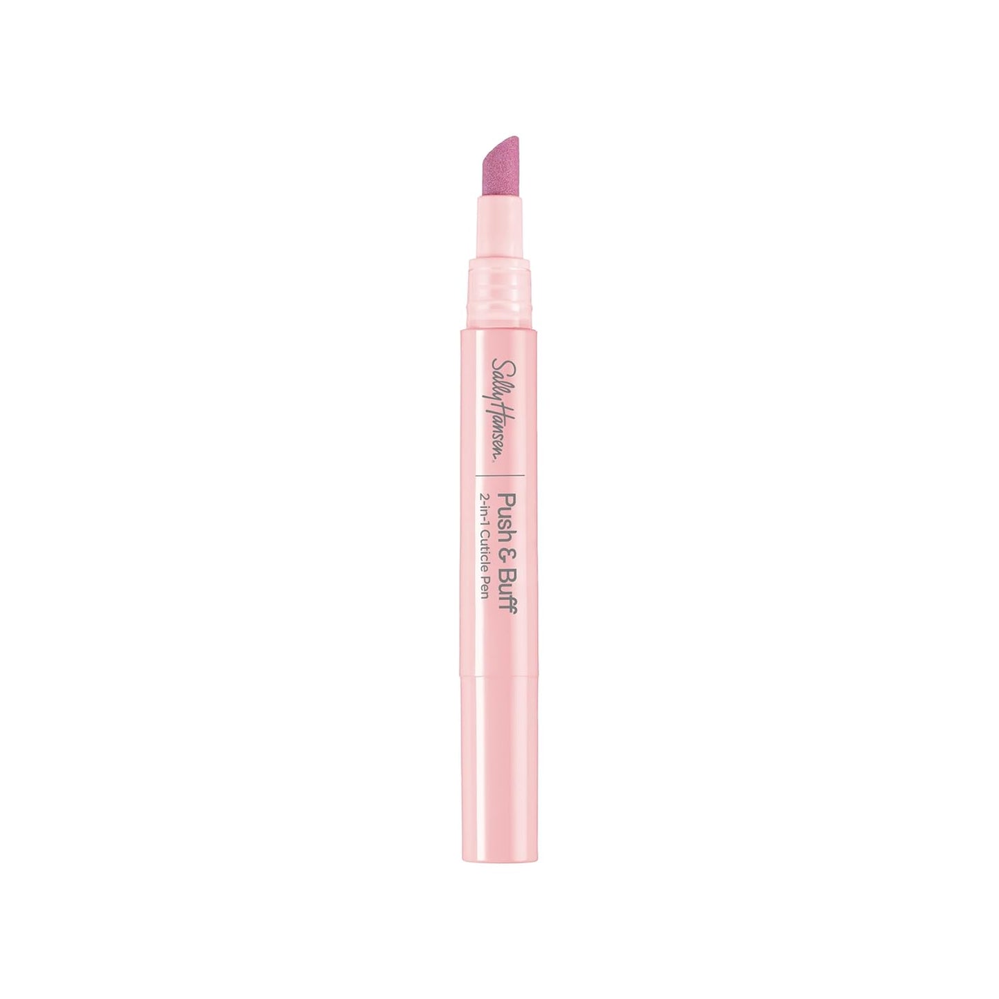 Sally Hansen Push & Buff 2-in-1 Cuticle Care Treatment Pen | Exfoliates, Polishes and Smooths Cuticles | Textured Tip for Instant Results | Easy, Mess-Free Nail Care on the Go