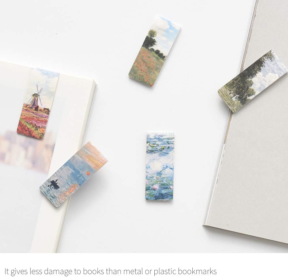 Monolike Magnetic Bookmarks Monet, Set of 5
