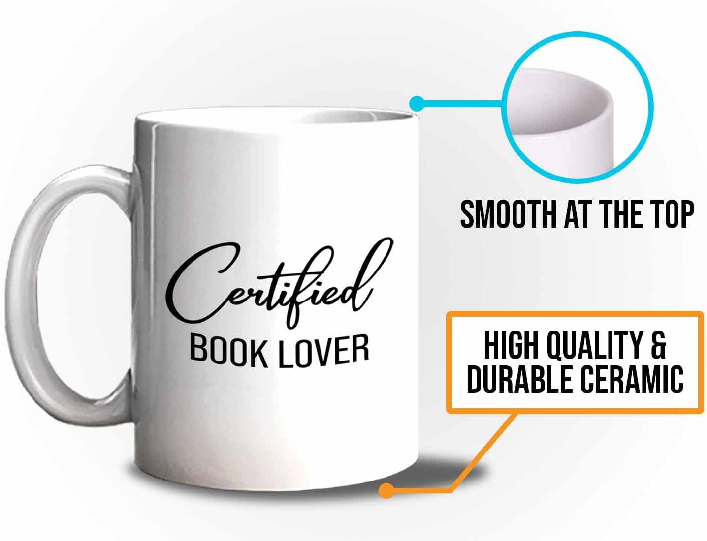 Bubble Hugs Book lovers Coffee Mug 11oz White - Certified Book - Author Writer Library Editor Introvert Lovers Cat Chill Relax Bookworm Reading