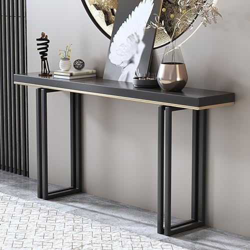 Sofa Tables Modern Wooden Console Table，Console Table for Entryway, Hallway Table/Bookshelf, Narrow Entryway Table, Narrow Sofa Table for Living Room, for Dining Room, Kitchen, Hallway, Cupb