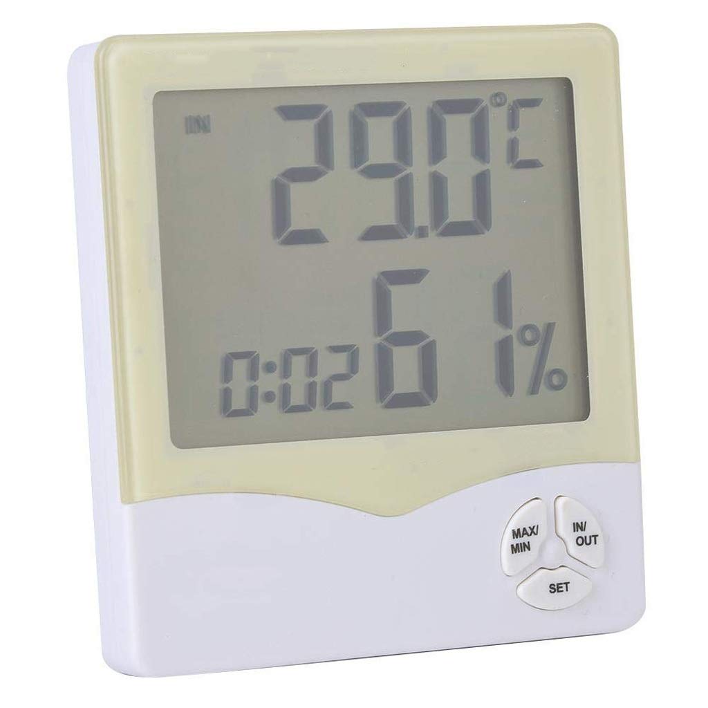 Home Temperature Hygrometer External Probe and Humidity Measuring Instrument Indoor High Precision Electronic Thermometer