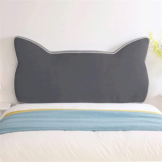 Solid Color Reading Pillow Bolster Positioning Support Wedge Pillow Lumbar Support Pillow for Sofa Bed Bunk Chair Bolster(Size:No headboard 70.8"/180cm,Color:B)