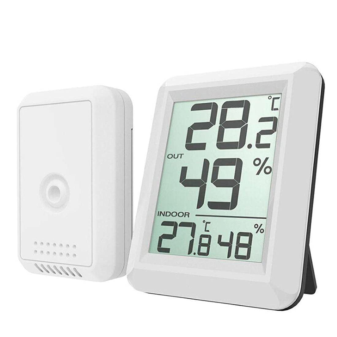Home Station Indoor/Outdoor Hygrometer Electronic Temperature Humidity Meter Digital Thermometer Weather Testing Tools