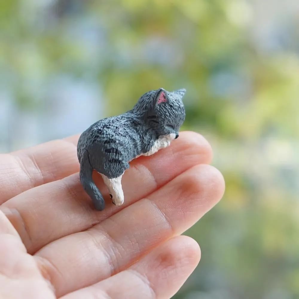 Cute Cat Car Dashboard Accessories, Fun Car Rearview Mirror Decorations, Kawaii Desk Office Decorations for Men Women