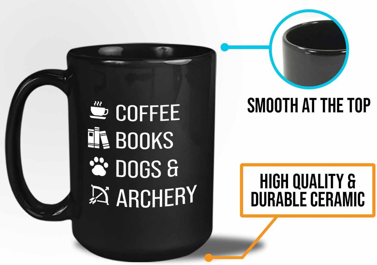 Bubble Hugs Book lovers Coffee Mug 15oz Black - Books Dogs Archery - Author Writer Library Editor Introvert Lovers Cat Chill Relax Bookworm Reading