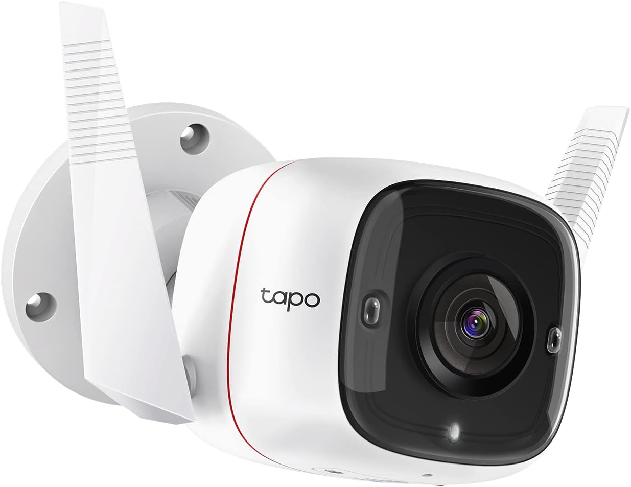 Tapo 2K Security Camera Outdoor Wired, IP66 Weatherproof, Motion/Person Detection, Built-in Siren w/Night Vision, Cloud/SD Card Storage, 2-Way Audio, Works w/Alexa & Google Assistant C310