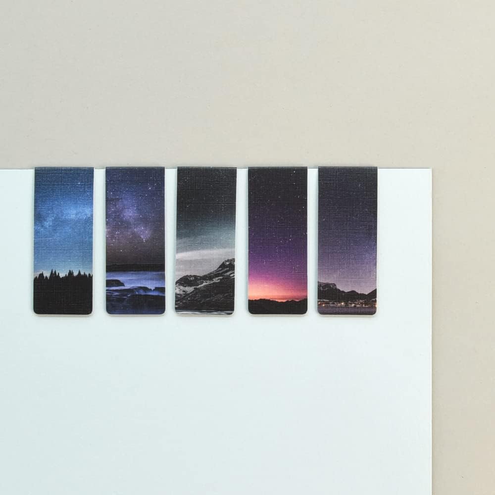 Monolike Magnetic Bookmarks Night Sky Ver.1, Set of 5
