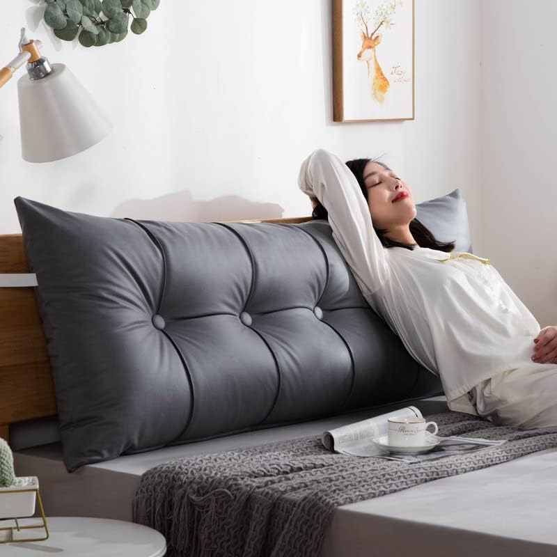 Headboard pillow, headboard Back Cushion Triangular Reading Pillow Back Support Pillow Rest Pillow Wedge Pillow Cushion daybed Sofa Bed Office Chair ( Color : H , Size : 100x50x20cm(39x20x8inch) )