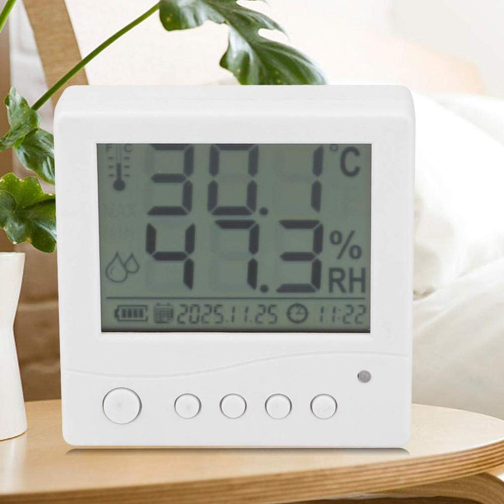 High Precision Temperature and Humidity Meter Indoor Household Wall-Mounted Electronic Thermometer Dry and Wet Baby Room Digital