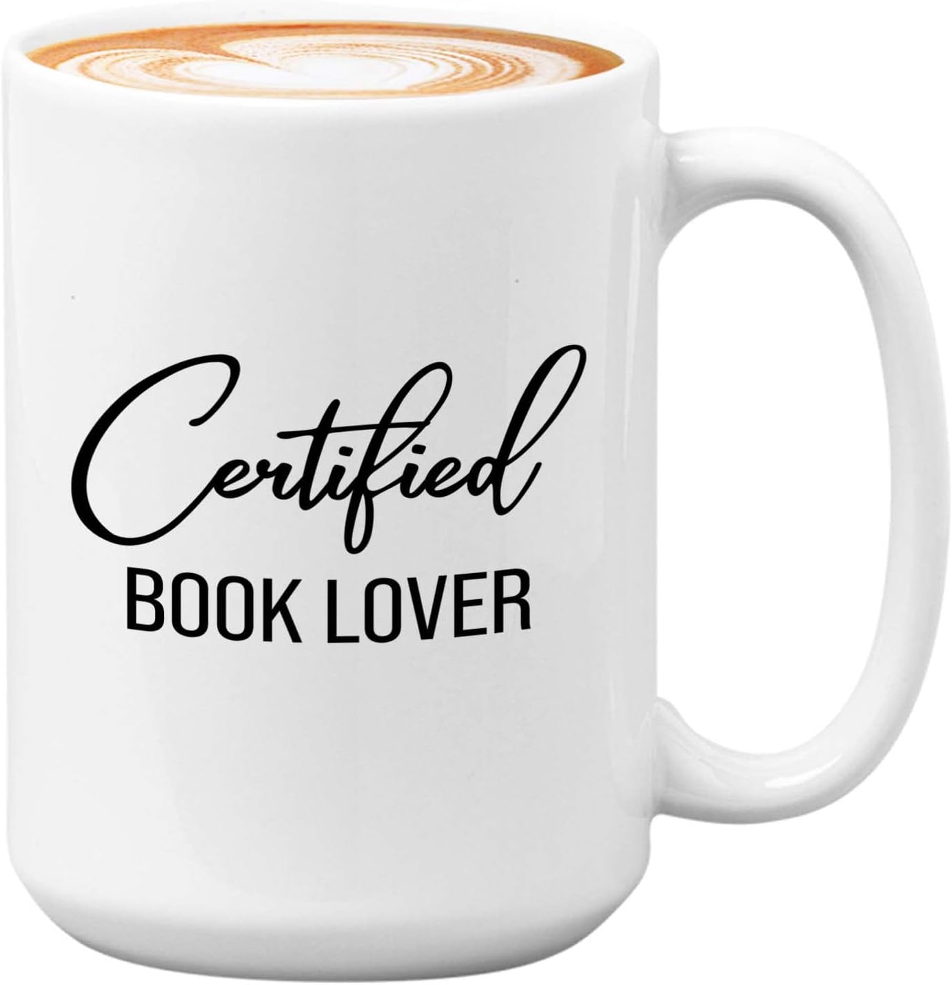 Bubble Hugs Book lovers Coffee Mug 15oz White - Certified Book - Author Writer Library Editor Introvert Lovers Cat Chill Relax Bookworm Reading