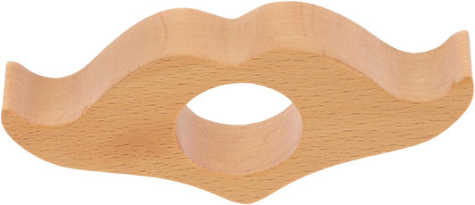 ERINGOGO Strong Durable Book Finger Holder Wooden Thumb Page Holder for Reading Smooth for Easy Grip