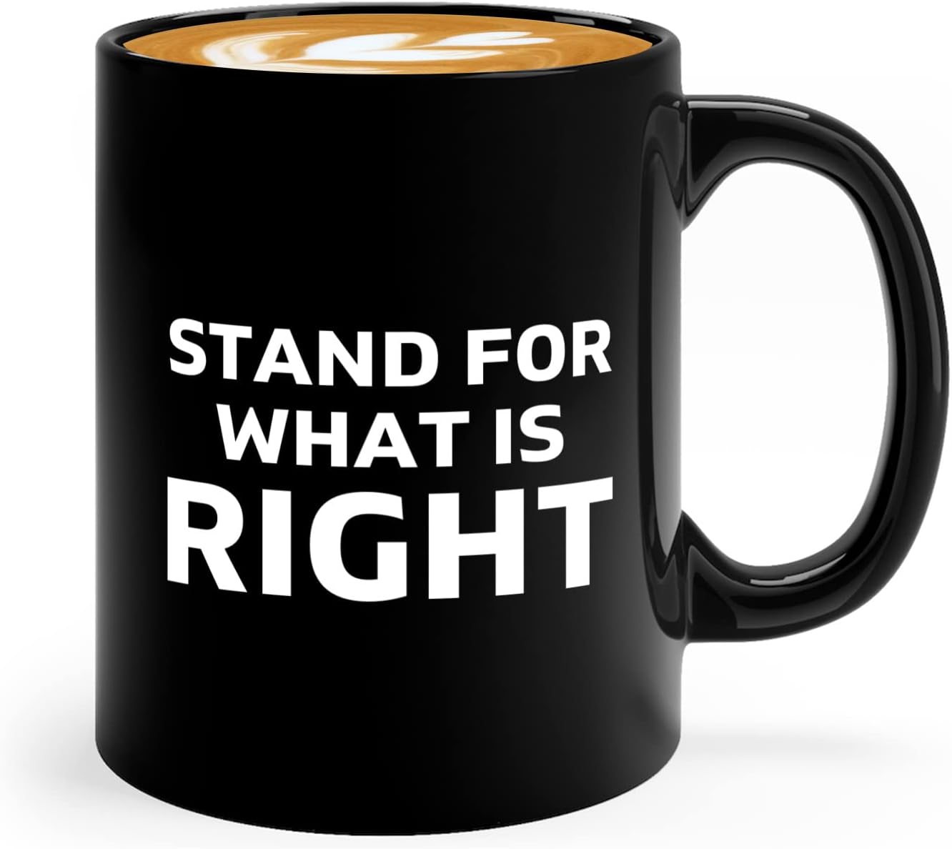 Journalist Coffee Mug 11oz Black -What Is Right - Reading Lover Book Club Gift Author Appreciation Writer Journalism Novelist Scriptwriter