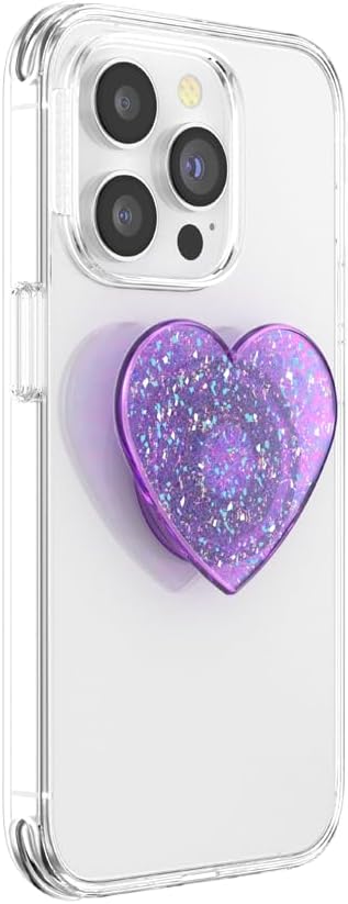 PopSockets Adhesive Phone Grip, Holder, Phone Stand, Heart - Confetti Heart