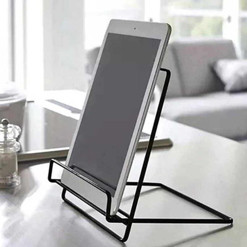 Portable Reading Book Stand Recipe Books Folding Shelf Organizer Holder for Music Score Tablet