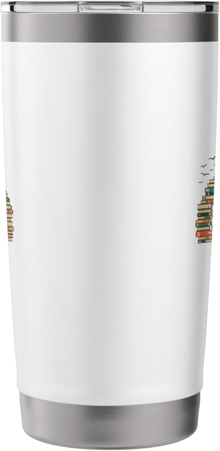 I Read Banned Books Literary Reader Protest Book Lover Stainless Steel Insulated Tumbler