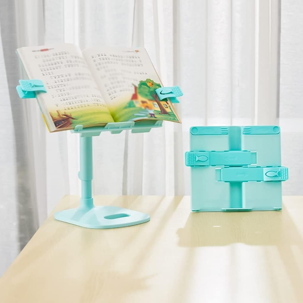 Book Holder Stand for Reading, Cookbook Holder Stand, Book Stand for Reading Adjustable Height, Laptop Stand for Desk for Music Books, Textbook,Tablet (Color : /Pink, Size : A) (/Pink B) (/White A)