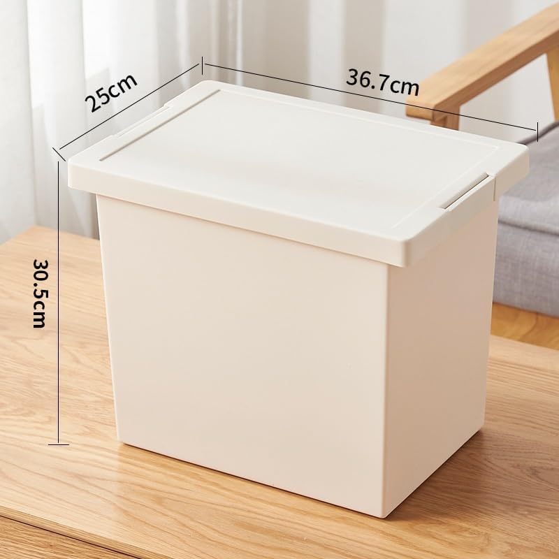 Wardrobe clothing storage box items with lid organizing large capacity