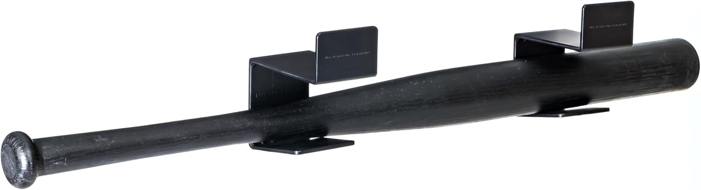 Dual Shelf - Concealed Under Bed Hidden Shelf for Baseball Bat, Shotgun, Rifle, Baton, Gun Or Golf Club - Ideal Concealed Storage for Quick Access Self Defense Items - Sold in Pairs
