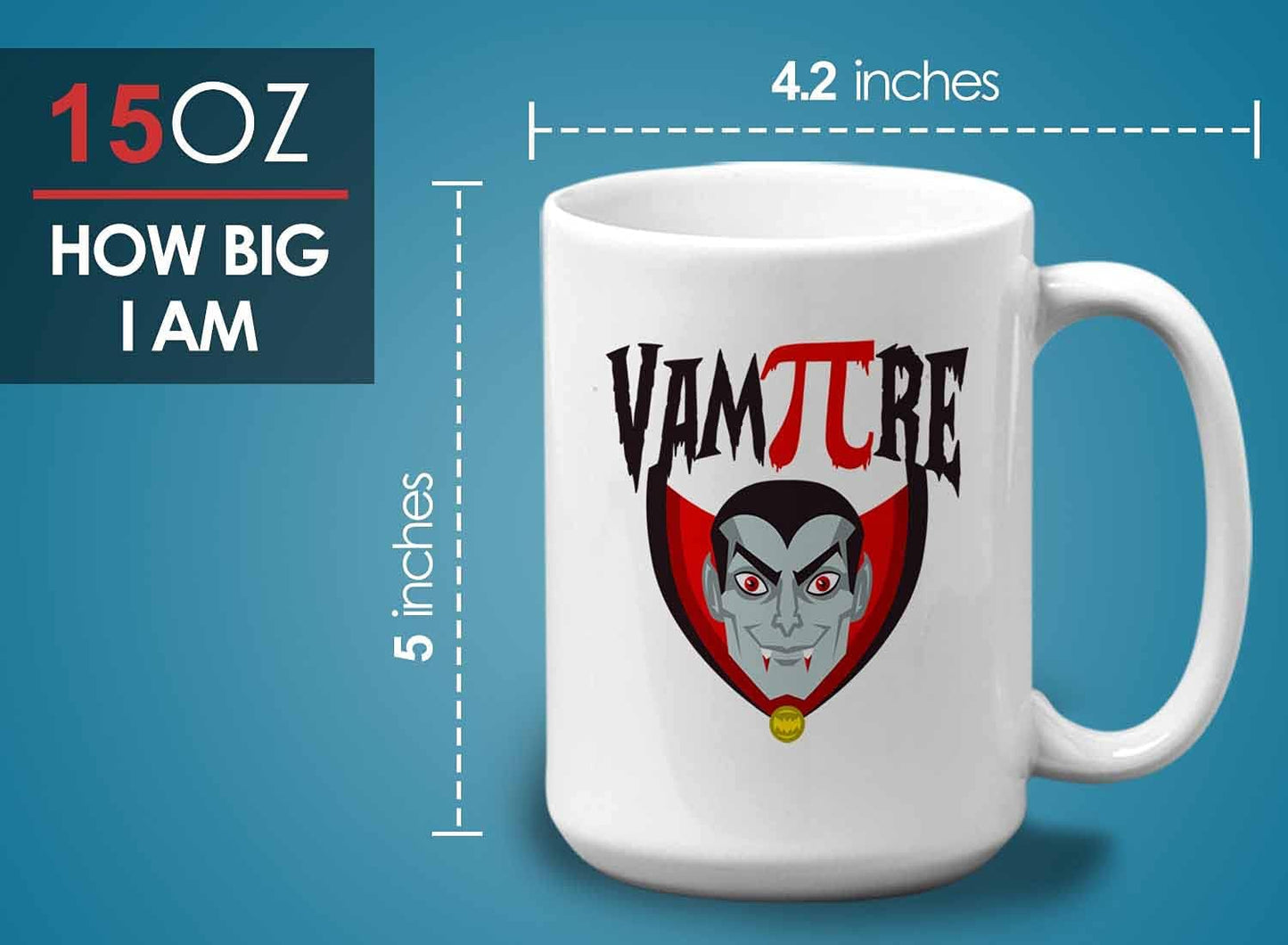 Bubble Hugs Math VamPIre Mug White 15 Oz - Funny Reading Book Lovers Literary librarian Halloween Reader - Hellowin, October, Costume, Cospla Horror, Ancient, Festival, Holida Decoration Ideas,